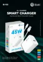 Bluei-IB-103 All Rounder 45W Single USB With Type C Cable