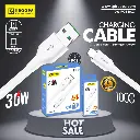 TP-2283  USB+TYPE C 2.5A 1MTR DESIGN CHARGING CABLE 6M GRNTY