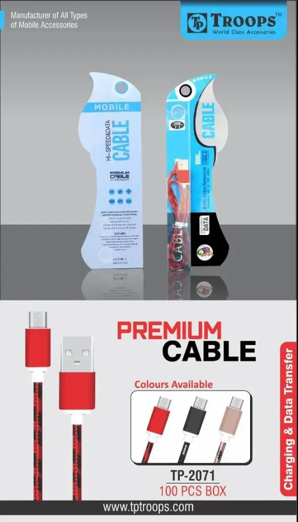 TP-2071 CLOSE  USB+S3 1MTR CLOTH