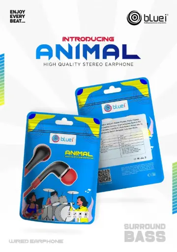 Blue i-Animal H/F