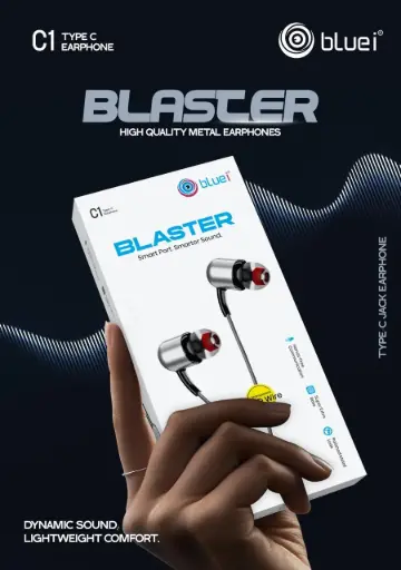 Bluei-C1 Type C Jack High Quality Stereo Sound H/F