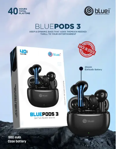 Blue i- Bluepods 3 True Wireless Earbuds