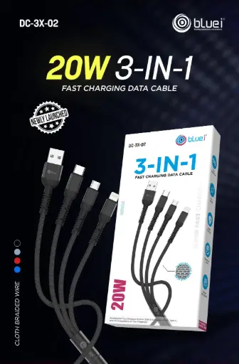 Bluei-DC-3X-02 (3 In 1) 20W