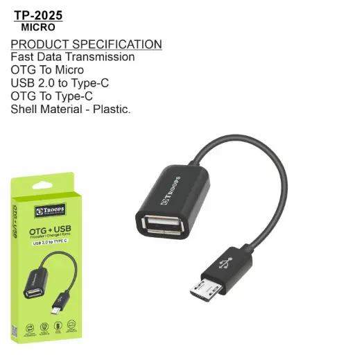 TP-2025 CLOSE  OTG SHINE BLACK & WHITE