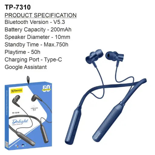 TP-7310  50H DELIGHT WIRELESS HEADSET NO GRNTY