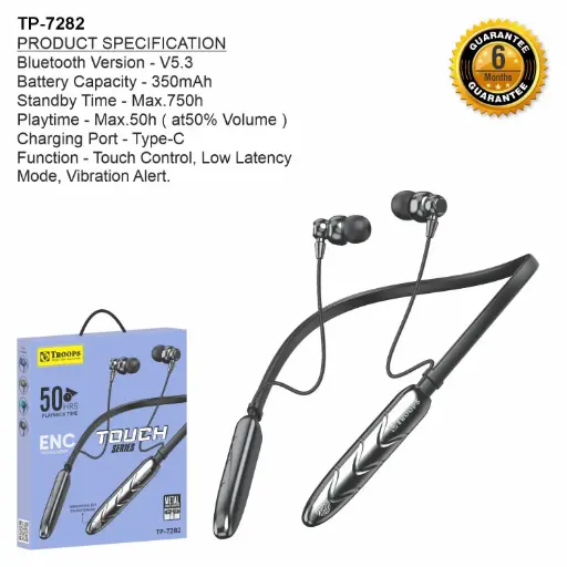 TP-7282 CLOSE  ENC NECKBAND M145 6M GRNTY