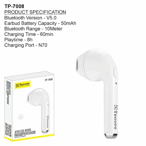 TP-7008 CLOSE  WIRELESS HEADSET I7