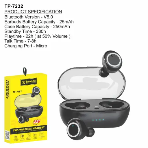 TP-7232 CLOSE  EAR BUID Y50 BT TWS NO GRNTY