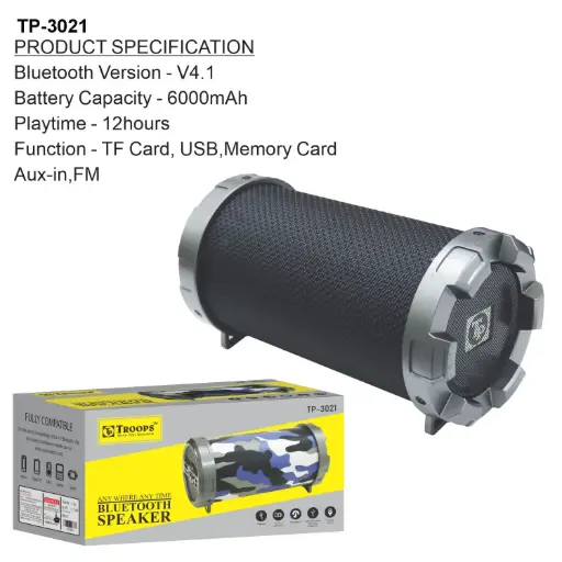 TP-3021 CLOSE  BLUETOOTH SPEKAR CHARGE 10+